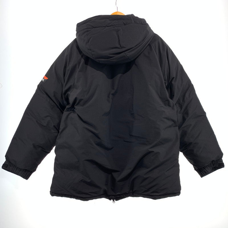 【中古品】【メンズ】 WACKO MARIA ワコマリア × NANGA ナンガ 別注 コラボ MOUNTAIN BELAY COAT TYPE-1 マウンテン ビレイ コート アウター ダウンジャケット 140-261001-ko-18-teih サイズ：L カラー：ブラック 万代Net店