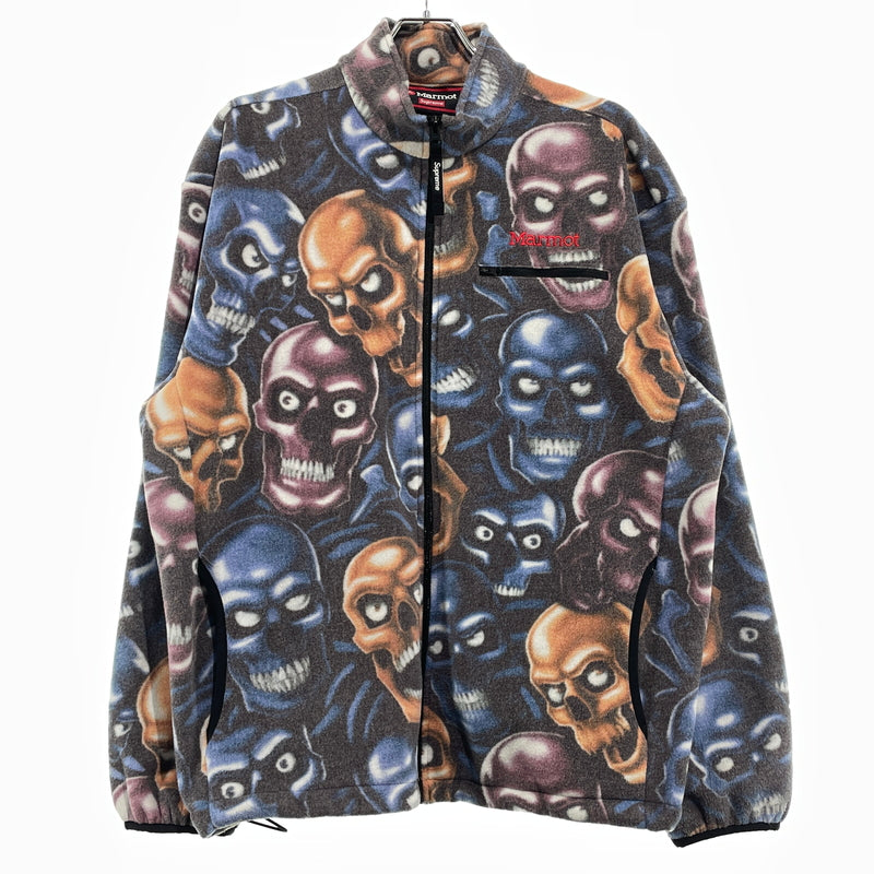 【中古品】【メンズ】 SUPREME シュプリーム 25AW MARMOT FLEECE JACKET 2025年秋冬 マーモット フリース ジャケット アウター 149-260929-sa-18-teih サイズ：L カラー：総柄 万代Net店