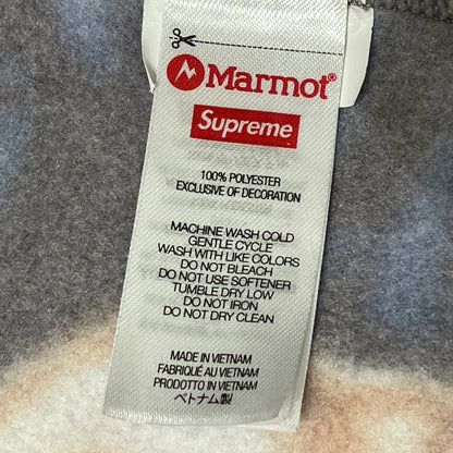 【中古品】【メンズ】 SUPREME シュプリーム 25AW MARMOT FLEECE JACKET 2025年秋冬 マーモット フリース ジャケット アウター 149-260929-sa-18-teih サイズ：L カラー：総柄 万代Net店