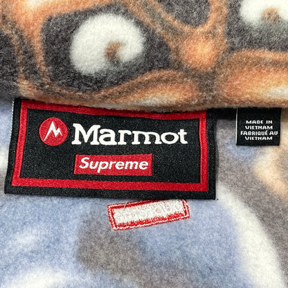 【中古品】【メンズ】 SUPREME シュプリーム 25AW MARMOT FLEECE JACKET 2025年秋冬 マーモット フリース ジャケット アウター 149-260929-sa-18-teih サイズ：L カラー：総柄 万代Net店