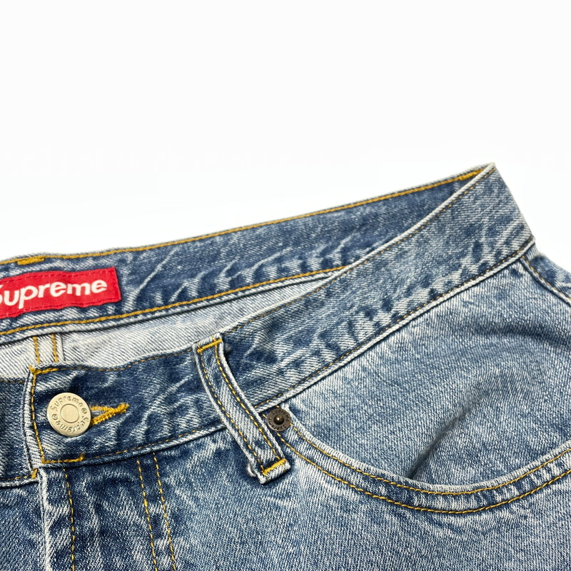 【中古品】【メンズ】 SUPREME シュプリーム 25AW BAGGY JEAN 2025年秋冬 バギー ジーン ボトムス デニム ジーンズ 149-260929-sa-04-teih サイズ：32 カラー：インディゴ 万代Net店