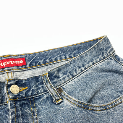 【中古品】【メンズ】 SUPREME シュプリーム 25AW BAGGY JEAN 2025年秋冬 バギー ジーン ボトムス デニム ジーンズ 149-260929-sa-04-teih サイズ：32 カラー：インディゴ 万代Net店