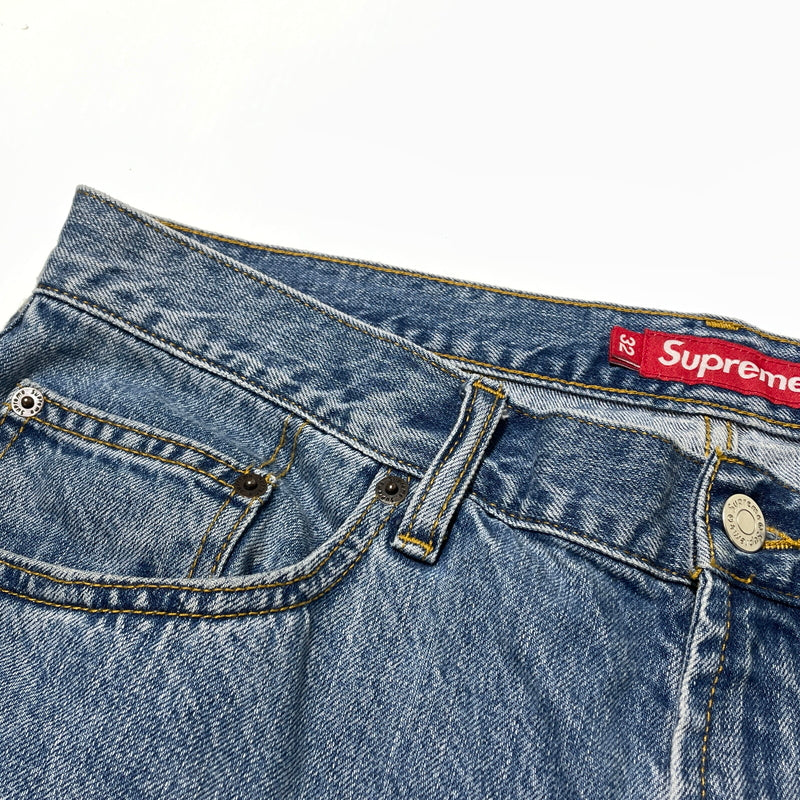 【中古品】【メンズ】 SUPREME シュプリーム 25AW BAGGY JEAN 2025年秋冬 バギー ジーン ボトムス デニム ジーンズ 149-260929-sa-04-teih サイズ：32 カラー：インディゴ 万代Net店