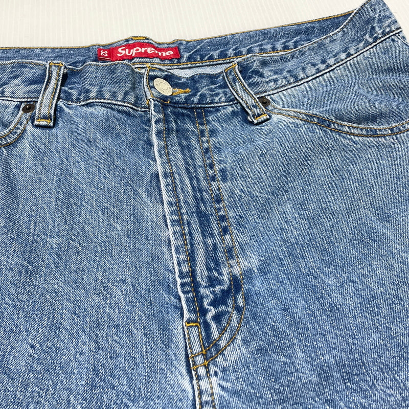 【中古品】【メンズ】 SUPREME シュプリーム 25AW BAGGY JEAN 2025年秋冬 バギー ジーン ボトムス デニム ジーンズ 149-260929-sa-04-teih サイズ：32 カラー：インディゴ 万代Net店