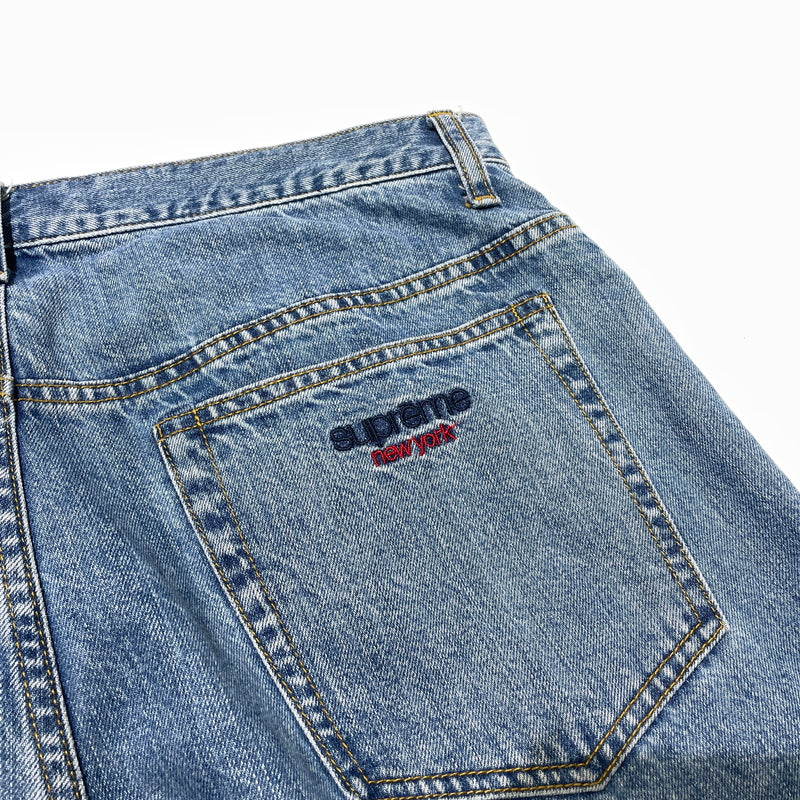【中古品】【メンズ】 SUPREME シュプリーム 25AW BAGGY JEAN 2025年秋冬 バギー ジーン ボトムス デニム ジーンズ 149-260929-sa-04-teih サイズ：32 カラー：インディゴ 万代Net店