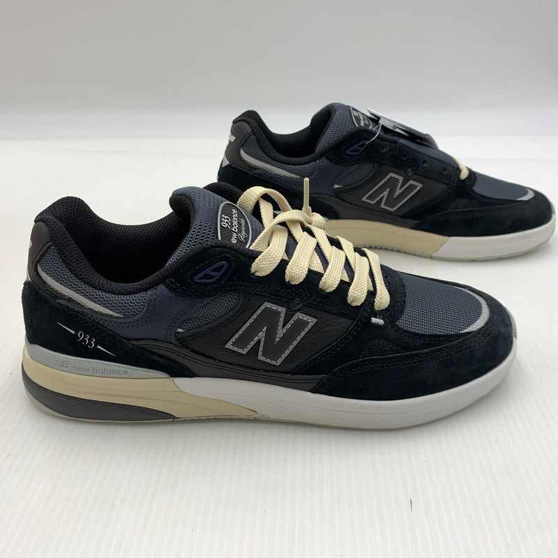 【中古品】【メンズ】 NEWBALANCE ニューバランス NUMERIC ANDREW REYNOLDS UN933BNT ナムリック アンドリュー レイノルズ スニーカー 靴 シューズ 162-261002-ko-09-teih サイズ：27.5cm カラー：ブラック系 万代Net店