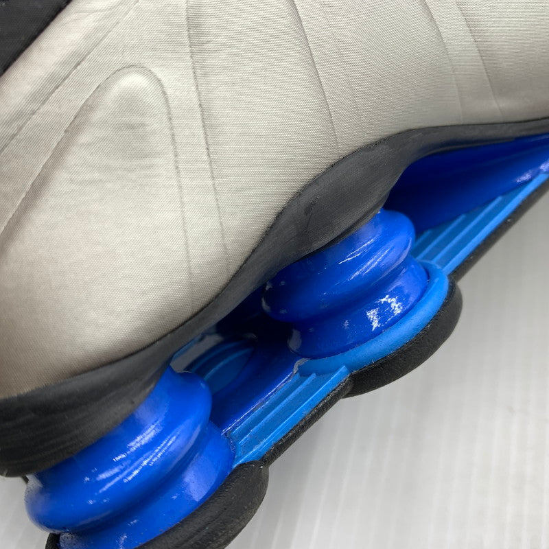 【中古品】【メンズ】 NIKE ナイキ SHOX R4 IO8134-001 ショックス スニーカー 靴 シューズ 160-260929-ko-25-teih サイズ：27.5cm カラー：シルバー/ブラック 万代Net店
