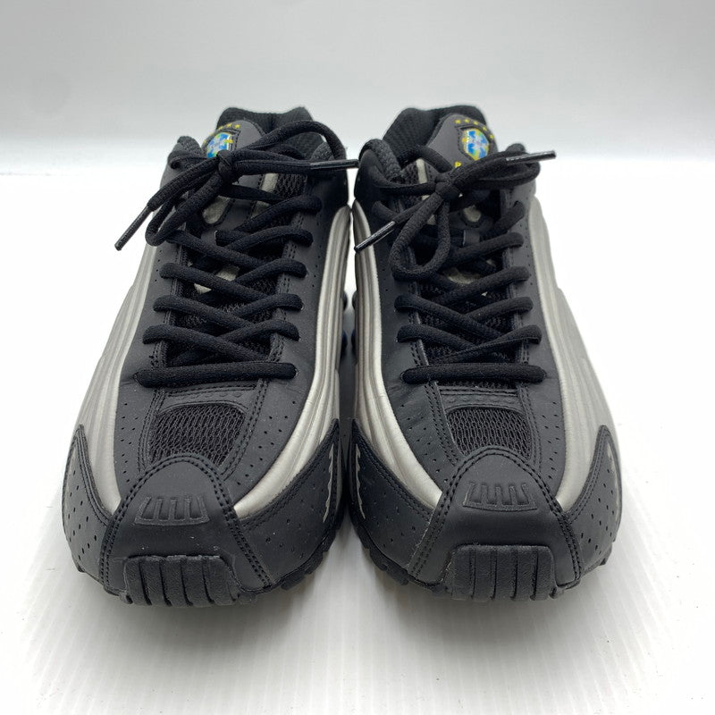 【中古品】【メンズ】 NIKE ナイキ SHOX R4 IO8134-001 ショックス スニーカー 靴 シューズ 160-260929-ko-25-teih サイズ：27.5cm カラー：シルバー/ブラック 万代Net店