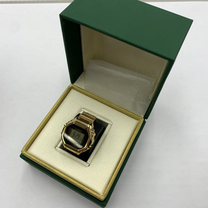 【中古品】【メンズ】 CASIO カシオ RING WATCH CRW-001-1JR リングウォッチ アクセサリー 時計 197-260929-ko-02-teih カラー：ゴールドカラー 万代Net店