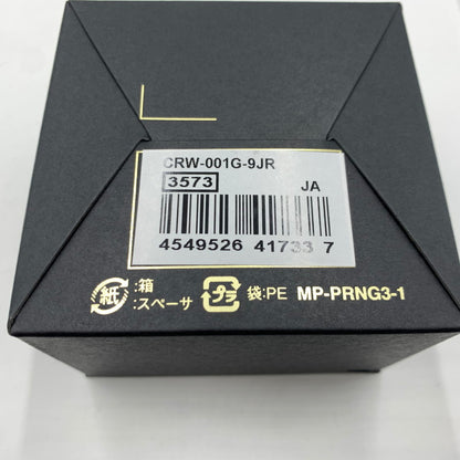 【中古品】【メンズ】 CASIO カシオ RING WATCH CRW-001-1JR リングウォッチ アクセサリー 時計 197-260929-ko-02-teih カラー：ゴールドカラー 万代Net店