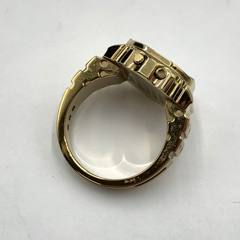 【中古品】【メンズ】 CASIO カシオ RING WATCH CRW-001-1JR リングウォッチ アクセサリー 時計 197-260929-ko-02-teih カラー：ゴールドカラー 万代Net店