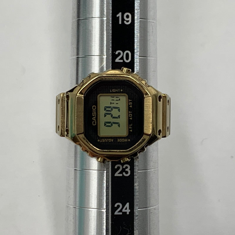 【中古品】【メンズ】 CASIO カシオ RING WATCH CRW-001-1JR リングウォッチ アクセサリー 時計 197-260929-ko-02-teih カラー：ゴールドカラー 万代Net店