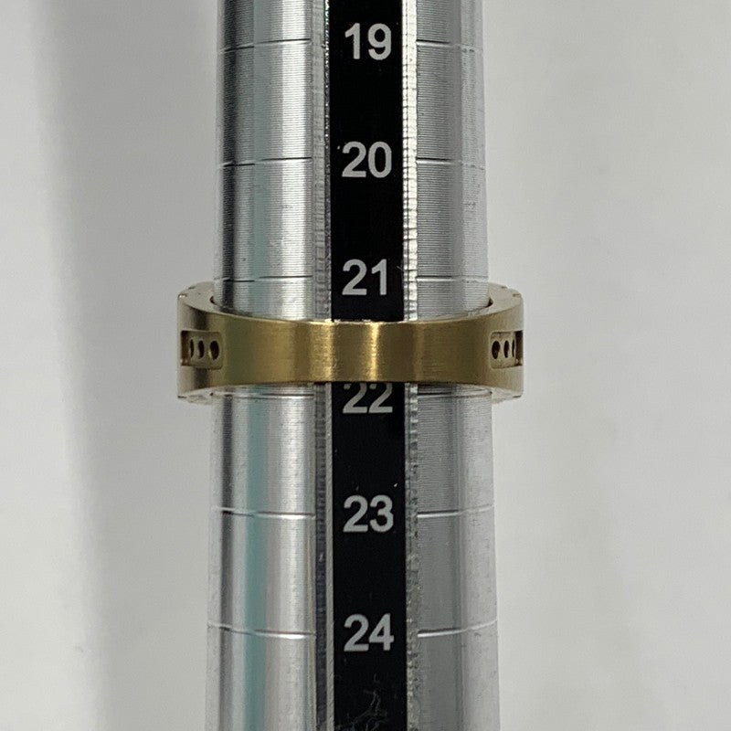 【中古品】【メンズ】 CASIO カシオ RING WATCH CRW-001-1JR リングウォッチ アクセサリー 時計 197-260929-ko-02-teih カラー：ゴールドカラー 万代Net店