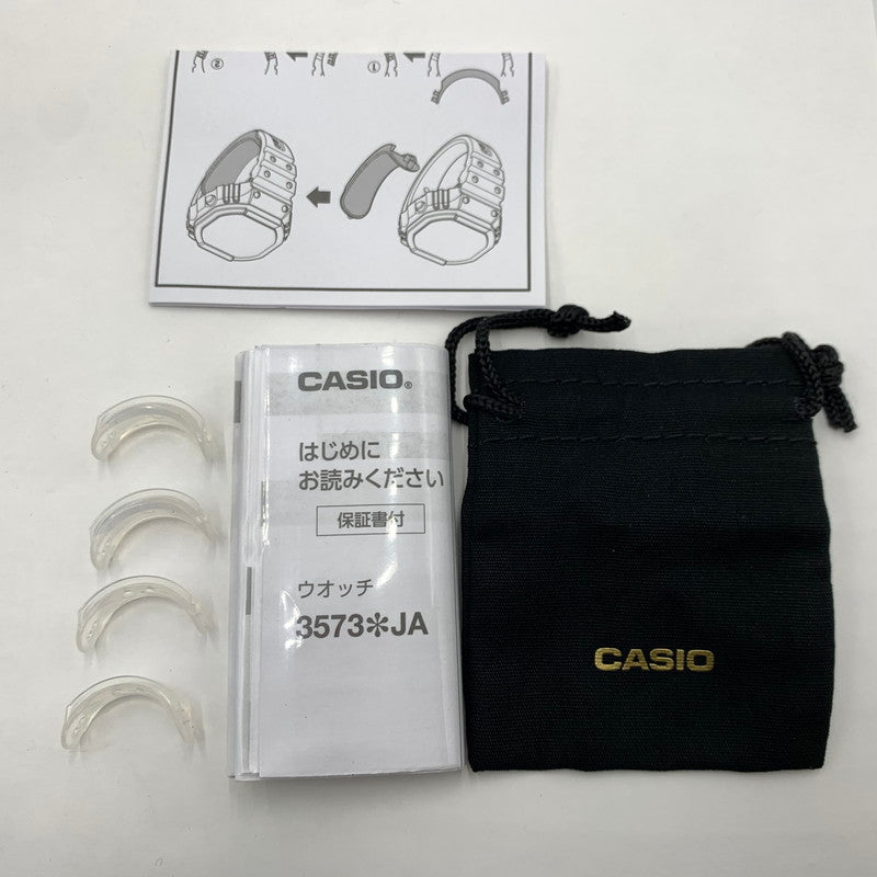 【中古品】【メンズ】 CASIO カシオ RING WATCH CRW-001-1JR リングウォッチ アクセサリー 時計 197-260929-ko-02-teih カラー：ゴールドカラー 万代Net店