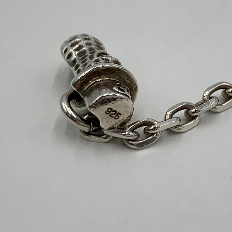 【中古品】【メンズ】 Peanuts ＆Co ピーナッツカンパニー MEDIUM BEROPEANUTS NECKLACE SILVER K10PG ミディアム ベロピーナッツ ネックレス アクセサリー 925 ゴールド 192-260929-ko-01-teih カラー：シルバー 万代Net店