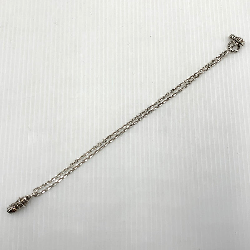 【中古品】【メンズ】 Peanuts ＆Co ピーナッツカンパニー MEDIUM BEROPEANUTS NECKLACE SILVER K10PG ミディアム ベロピーナッツ ネックレス アクセサリー 925 ゴールド 192-260929-ko-01-teih カラー：シルバー 万代Net店