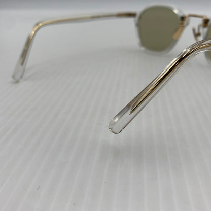 【中古品】【メンズ】 A.D.S.R エーディーエスアール SATCHIMO Ⅱ 02 サッチモ 02 アイウェア サングラス 203-260929-ko-05-teih サイズ：47□24-153 カラー：クリア/ゴールド 万代Net店
