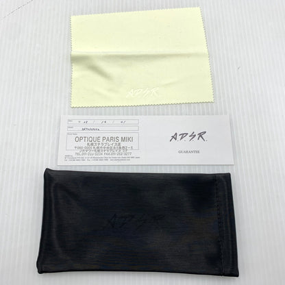 【中古品】【メンズ】 A.D.S.R エーディーエスアール SATCHIMO Ⅱ 02 サッチモ 02 アイウェア サングラス 203-260929-ko-05-teih サイズ：47□24-153 カラー：クリア/ゴールド 万代Net店