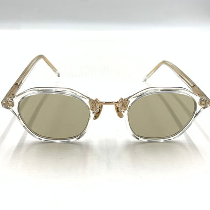 【中古品】【メンズ】 A.D.S.R エーディーエスアール SATCHIMO Ⅱ 02 サッチモ 02 アイウェア サングラス 203-260929-ko-05-teih サイズ：47□24-153 カラー：クリア/ゴールド 万代Net店