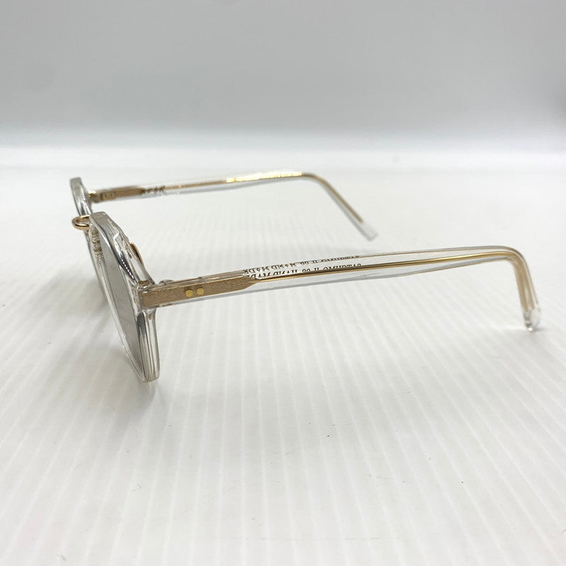 【中古品】【メンズ】 A.D.S.R エーディーエスアール SATCHIMO Ⅱ 02 サッチモ 02 アイウェア サングラス 203-260929-ko-05-teih サイズ：47□24-153 カラー：クリア/ゴールド 万代Net店