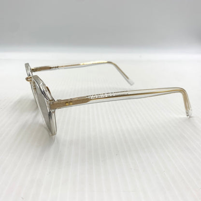 【中古品】【メンズ】 A.D.S.R エーディーエスアール SATCHIMO Ⅱ 02 サッチモ 02 アイウェア サングラス 203-260929-ko-05-teih サイズ：47□24-153 カラー：クリア/ゴールド 万代Net店