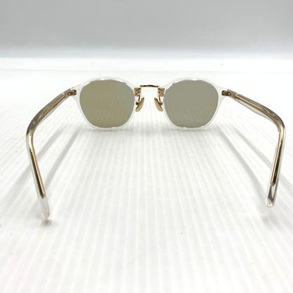 【中古品】【メンズ】 A.D.S.R エーディーエスアール SATCHIMO Ⅱ 02 サッチモ 02 アイウェア サングラス 203-260929-ko-05-teih サイズ：47□24-153 カラー：クリア/ゴールド 万代Net店