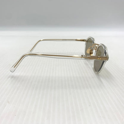 【中古品】【メンズ】 A.D.S.R エーディーエスアール SATCHIMO Ⅱ 02 サッチモ 02 アイウェア サングラス 203-260929-ko-05-teih サイズ：47□24-153 カラー：クリア/ゴールド 万代Net店