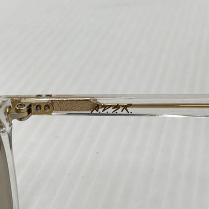 【中古品】【メンズ】 A.D.S.R エーディーエスアール SATCHIMO Ⅱ 02 サッチモ 02 アイウェア サングラス 203-260929-ko-05-teih サイズ：47□24-153 カラー：クリア/ゴールド 万代Net店