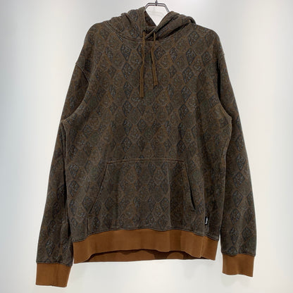 【中古品】【メンズ】 STUSSY ステューシー MARQUIS PULLOVER HOODIE マーキス プルオーバー フーディ プルオーバーパーカー 142-260929-sa-25-teih サイズ：L カラー：総柄 万代Net店