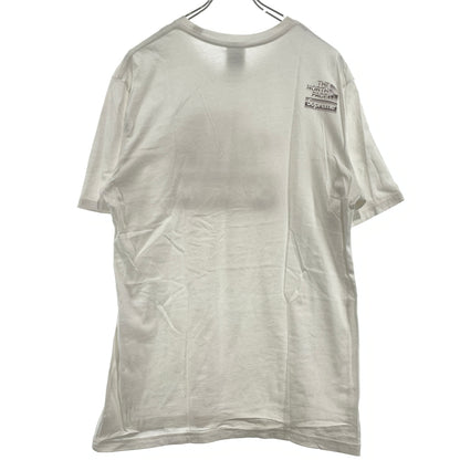【現状渡し品】【メンズ】 SUPREME シュプリーム × THE NORTH FACE ザ ノースフェイス 18SS METALLIC LOGO TEE NT31808I 2018年 ショートスリーブ ロゴ Tシャツ 半袖 トップス 149-260929-sa-22-teih サイズ：M カラー：ホワイト 万代Net店