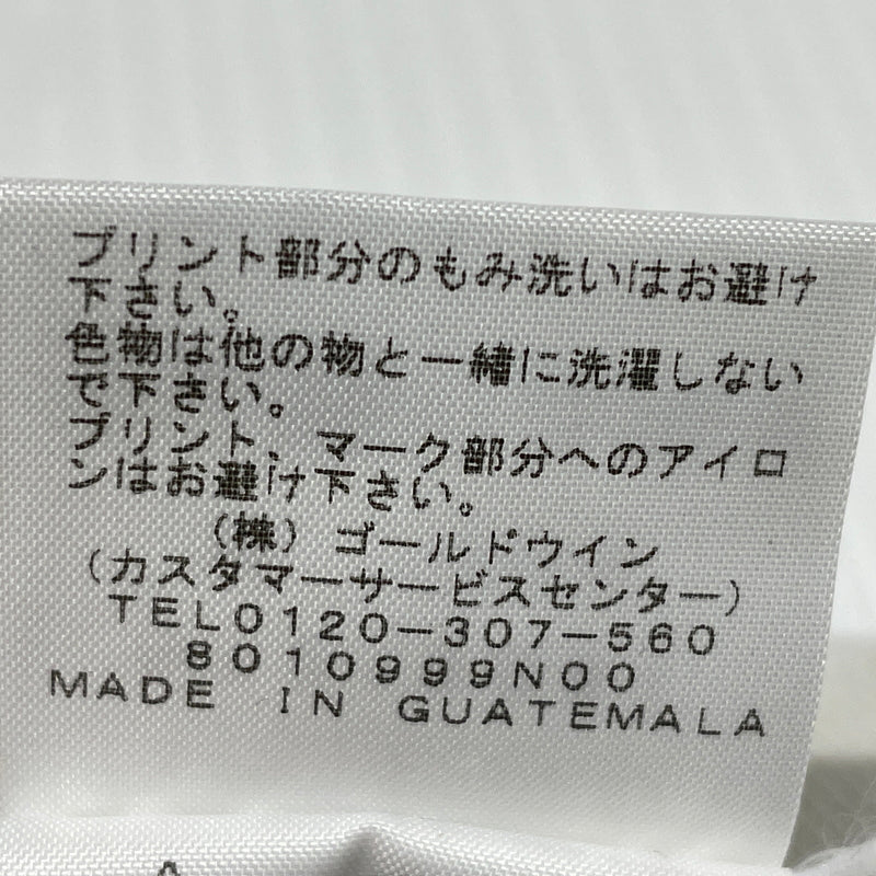 【現状渡し品】【メンズ】 SUPREME シュプリーム × THE NORTH FACE ザ ノースフェイス 18SS METALLIC LOGO TEE NT31808I 2018年 ショートスリーブ ロゴ Tシャツ 半袖 トップス 149-260929-sa-22-teih サイズ：M カラー：ホワイト 万代Net店