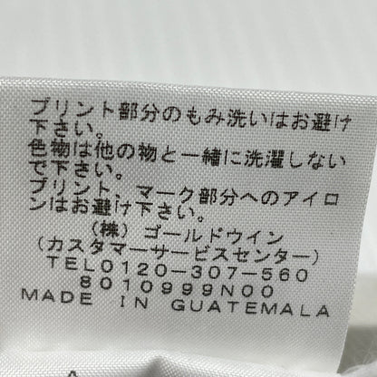 【現状渡し品】【メンズ】 SUPREME シュプリーム × THE NORTH FACE ザ ノースフェイス 18SS METALLIC LOGO TEE NT31808I 2018年 ショートスリーブ ロゴ Tシャツ 半袖 トップス 149-260929-sa-22-teih サイズ：M カラー：ホワイト 万代Net店