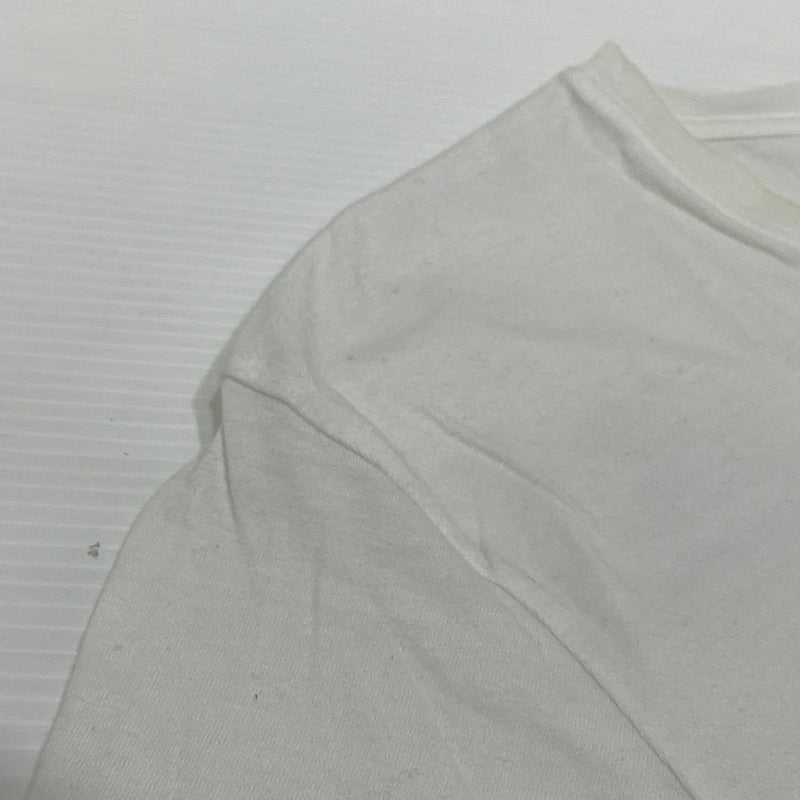 【現状渡し品】【メンズ】 SUPREME シュプリーム × THE NORTH FACE ザ ノースフェイス 18SS METALLIC LOGO TEE NT31808I 2018年 ショートスリーブ ロゴ Tシャツ 半袖 トップス 149-260929-sa-22-teih サイズ：M カラー：ホワイト 万代Net店