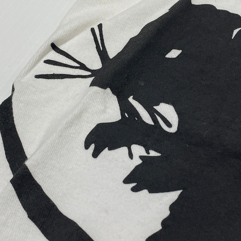 【現状渡し品】【メンズ】 STUSSY ステューシー × CACTUS PLANT FLEA MARKET INTERNATIONAL カタクス プラント フリーマーケット インターナショナル 別注コラボ T-SHIRT Tシャツ 半袖 トップス 142-260929-sa-23-teih サイズ：L カラー：ホワイト 万代Net店