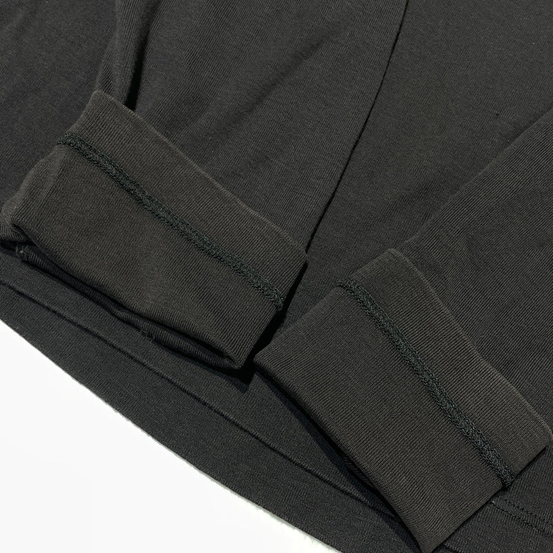 【中古品】【メンズ】 LEMAIRE ルメール MOCK NECK LS TEE モック ネック ロングスリーブ Tシャツ 長袖 トップス 141-260929-sa-24-teih サイズ：S カラー：ブラック 万代Net店