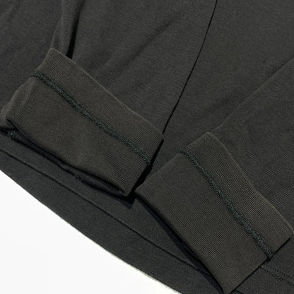 【中古品】【メンズ】 LEMAIRE ルメール MOCK NECK LS TEE モック ネック ロングスリーブ Tシャツ 長袖 トップス 141-260929-sa-24-teih サイズ：S カラー：ブラック 万代Net店