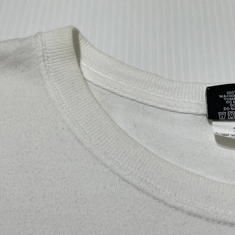 【現状渡し品】【メンズ】 STUSSY ステューシー × CACTUS PLANT FLEA MARKET INTERNATIONAL カタクス プラント フリーマーケット インターナショナル 別注コラボ T-SHIRT Tシャツ 半袖 トップス 142-260929-sa-23-teih サイズ：L カラー：ホワイト 万代Net店