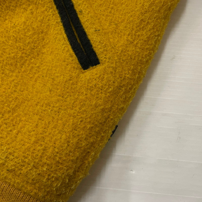 【中古品】【メンズ】 STUSSY ステューシー JACKSON VARSITY JACKET ジャクソン バーシティ ジャケット アウター 142-260929-yo-01-teih サイズ：M カラー：マスタード 万代Net店