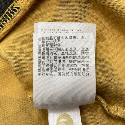 【中古品】【メンズ】 A BATHING APE アベイシングエイプ LOGO L/S TEE 001LTK701001M ロゴ ロングスリーブTシャツ 長袖トップス 142-261003-ss-02-teih サイズ：M カラー：カモ柄 万代Net店