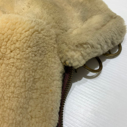【現状渡し品】【メンズ】 U.S.SHEEPSKIN ユーエスシープスキン MOUTON FLIGHT JACKET TYPE B-3 AC-26824 ムートン フライトジャケット アウター USA製 145-261001-ko-06-teih サイズ：44 カラー：ブラウン 万代Net店