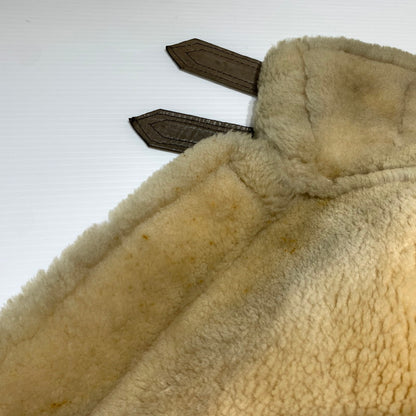 【現状渡し品】【メンズ】 U.S.SHEEPSKIN ユーエスシープスキン MOUTON FLIGHT JACKET TYPE B-3 AC-26824 ムートン フライトジャケット アウター USA製 145-261001-ko-06-teih サイズ：44 カラー：ブラウン 万代Net店