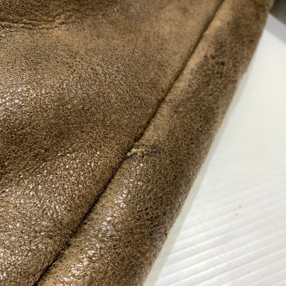 【現状渡し品】【メンズ】 U.S.SHEEPSKIN ユーエスシープスキン MOUTON FLIGHT JACKET TYPE B-3 AC-26824 ムートン フライトジャケット アウター USA製 145-261001-ko-06-teih サイズ：44 カラー：ブラウン 万代Net店