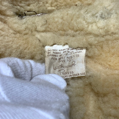 【現状渡し品】【メンズ】 U.S.SHEEPSKIN ユーエスシープスキン MOUTON FLIGHT JACKET TYPE B-3 AC-26824 ムートン フライトジャケット アウター USA製 145-261001-ko-06-teih サイズ：44 カラー：ブラウン 万代Net店