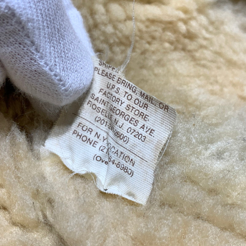 【現状渡し品】【メンズ】 U.S.SHEEPSKIN ユーエスシープスキン MOUTON FLIGHT JACKET TYPE B-3 AC-26824 ムートン フライトジャケット アウター USA製 145-261001-ko-06-teih サイズ：44 カラー：ブラウン 万代Net店