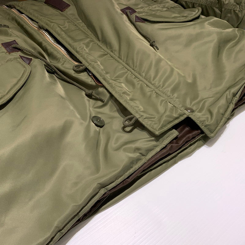 【中古品】【メンズ】 WAIPER ワイパー AIR CREW N-3 25WP96 フライトジャケット アウター ミリタリー コート 145-261001-ko-04-teih サイズ：XXL カラー：カーキ 万代Net店