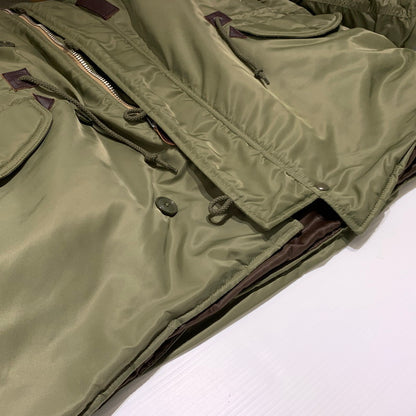 【中古品】【メンズ】 WAIPER ワイパー AIR CREW N-3 25WP96 フライトジャケット アウター ミリタリー コート 145-261001-ko-04-teih サイズ：XXL カラー：カーキ 万代Net店