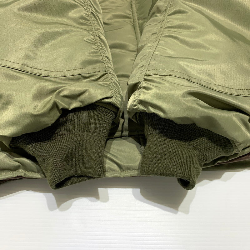 【中古品】【メンズ】 WAIPER ワイパー AIR CREW N-3 25WP96 フライトジャケット アウター ミリタリー コート 145-261001-ko-04-teih サイズ：XXL カラー：カーキ 万代Net店