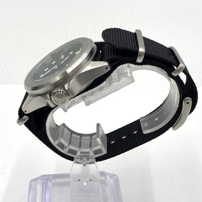 【中古品】【メンズ】 UNIMATIC ウニマティックCLASSIC UC4 QUATTRO C4-A2075 クラシック クアトロ 腕時計 ミリタリーウォッチ 自動巻き 197-260929-ko-04-teih カラー：シルバー/ブラック 万代Net店