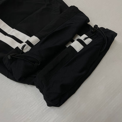 【中古品】【メンズ】 LYFT リフト 2LINE WIDE TRACK PANTS ツーライン ワイドトラックパンツ ボトムス 153-261003-ss-08-teih サイズ：M カラー：ブラック 万代Net店