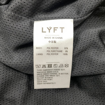 【中古品】【メンズ】 LYFT リフト 2LINE WIDE TRACK PANTS ツーライン ワイドトラックパンツ ボトムス 153-261003-ss-08-teih サイズ：M カラー：ブラック 万代Net店